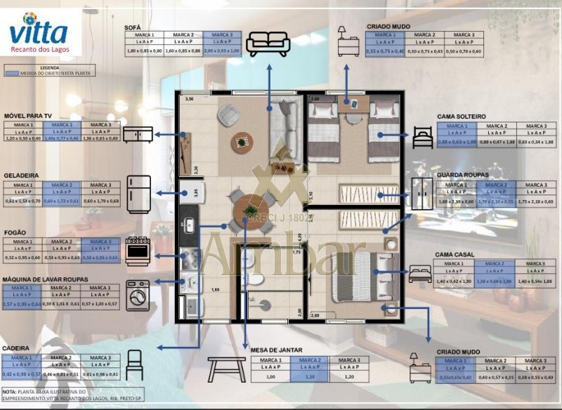 Ambar Imóveis | Imobiliária em Ribeirão Preto | Apartamento - Parque dos Lagos - Ribeirão Preto