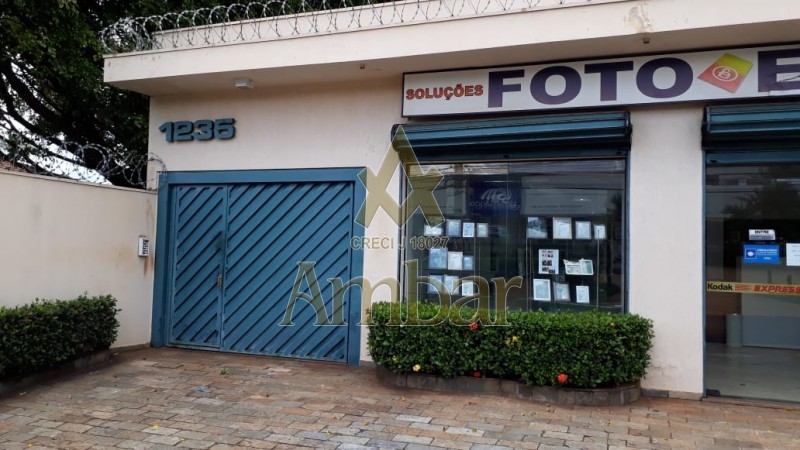 Ambar Imóveis | Imobiliária em Ribeirão Preto | Loja comercial - casa de fundo - Jardim Sumare - Ribeirão Preto