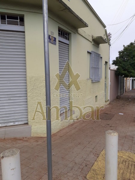 Ambar Imóveis | Imobiliária em Ribeirão Preto | Loja comercial - casa de fundo - Campos Eliseos - Ribeirão Preto