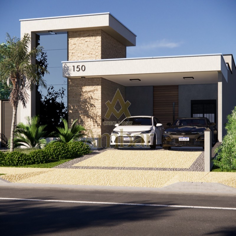 Ambar Imóveis | Imobiliária em Ribeirão Preto | Casa de Condomínio - Jd Cibelly - Ribeirão Preto