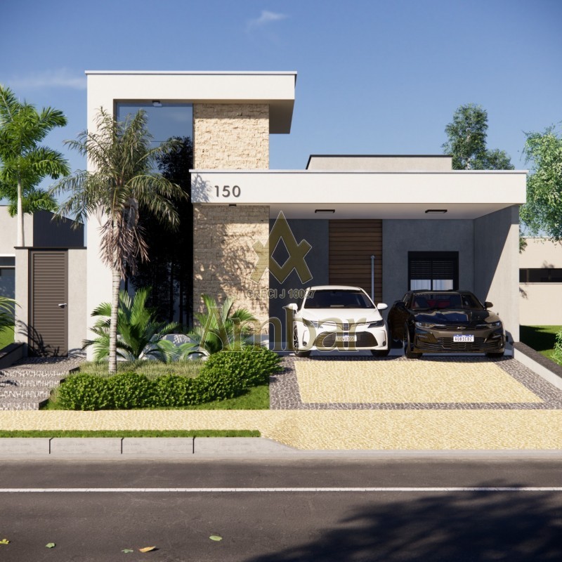 Ambar Imóveis | Imobiliária em Ribeirão Preto | Casa de Condomínio - Jd Cibelly - Ribeirão Preto