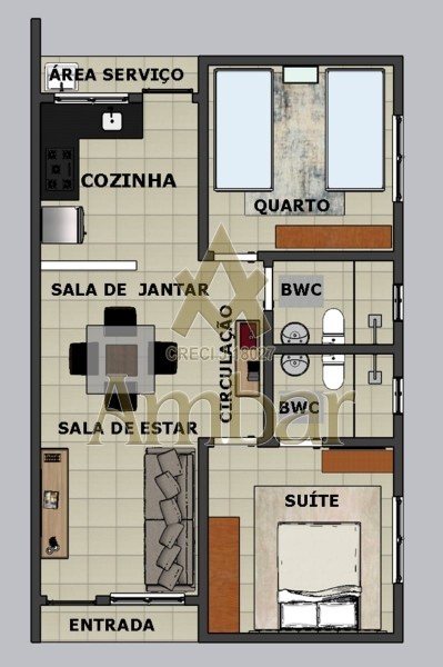 Ambar Imóveis | Imobiliária em Ribeirão Preto | Casa - pq das gaivotas - Ribeirão Preto
